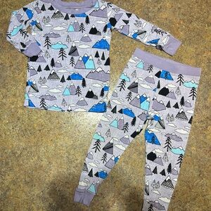 12-18 Little Sleepies Mountains Long Sleeve Two Piece Set